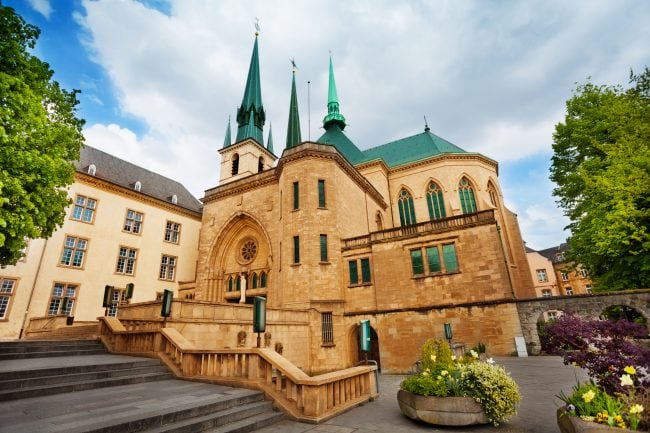 Pèlerinage de l'Oktav Cathédrale de Luxembourg