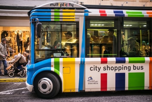 City Shopping Bus Luxembourg, se déplacer à Luxembourg