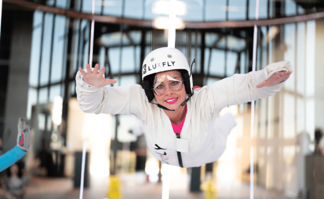 LuxFly, la chute libre indoor en toute sécurité au Luxembourg